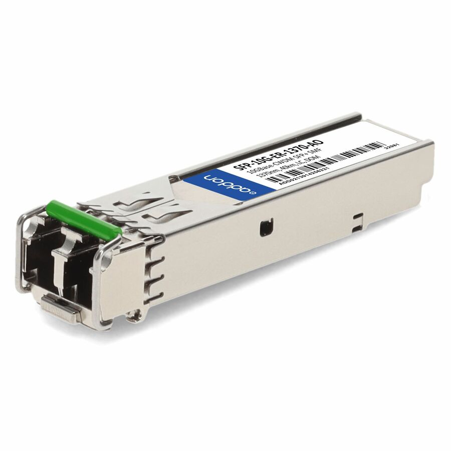 AddOn Cisco® SFP-10G-ER-1370 Compatible TAA 10GBase-CWDM SFP+ Transceiver (SMF, 1370nm, 40km, LC, DOM)