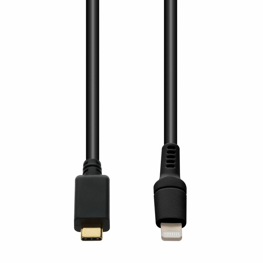 AddOn 1m USB C 3.1 (Male) to USB C 3.1 (Male) Thunderbolt-compatible Sync and Charge Black Cable, 40Gbps, 8K 60Hz