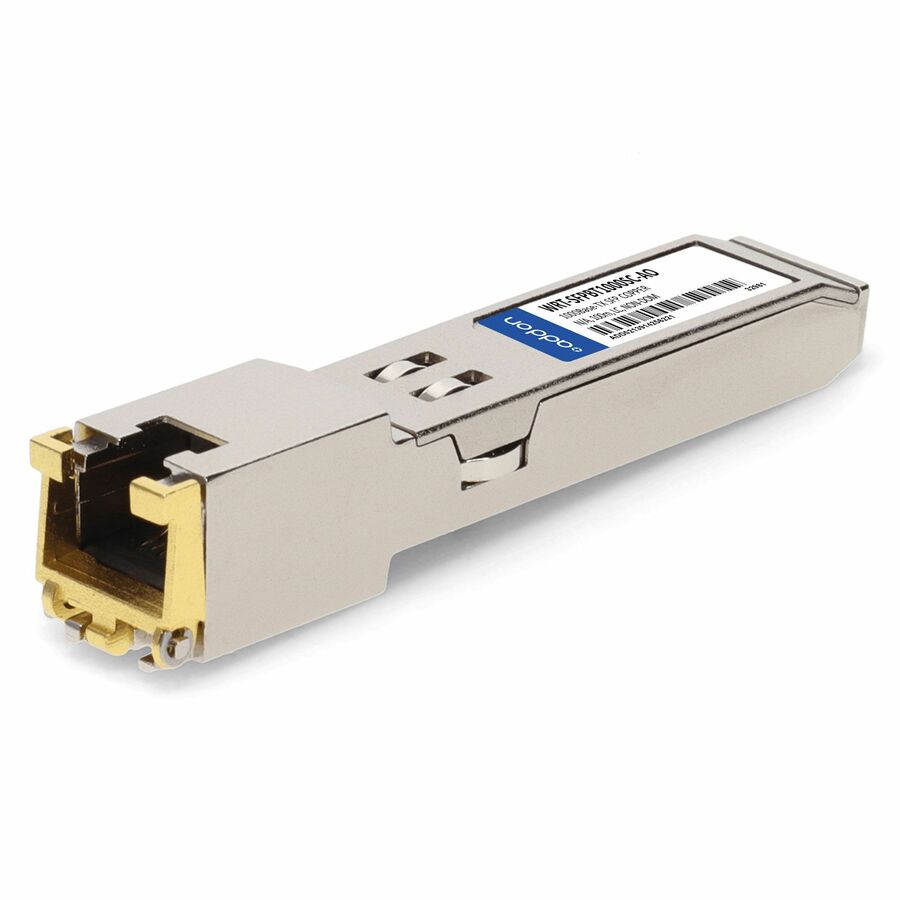 AddOn JDSU WRT-SFPBT1000SC Compatible TAA Compliant 1000Base-TX SFP Transceiver (Copper, 100m, RJ-45)
