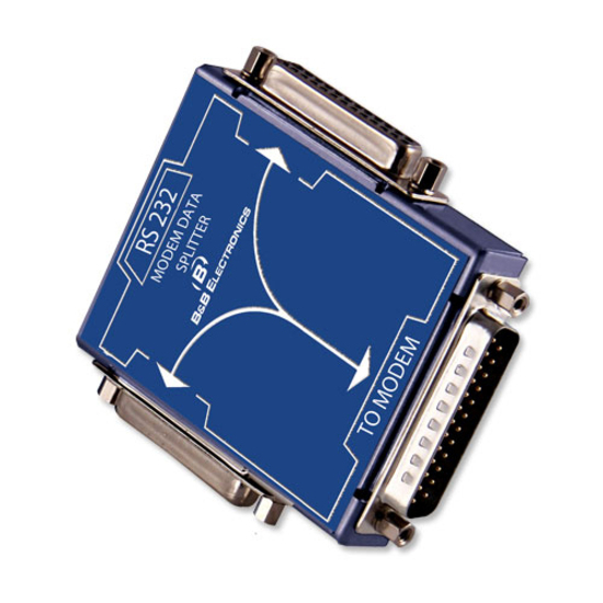 B+B SmartWorx Serial RS-232 Modem Data Splitter