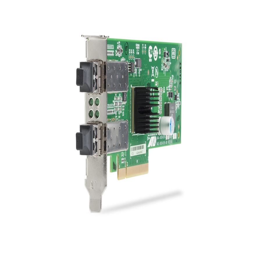 Allied Telesis PCIe 2 x 10 Gigabit SFP+ Network Interface Card
