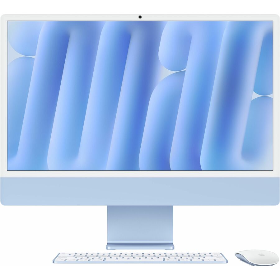 Apple iMac MD2T4LL/A All-in-One Computer - Apple M4 - 24 GB - 512 GB SSD - 24" 4.5K - Desktop - Blue