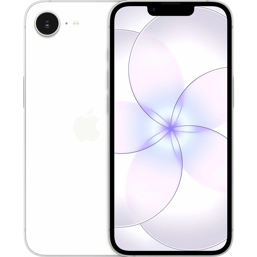 Apple iPhone 17e 512 GB Smartphone - 6.1" OLED HDR10+ 2532 x 1170 - A19Hexa-core (6 Core) - 8 GB RAM - iOS 26 - 5G - White