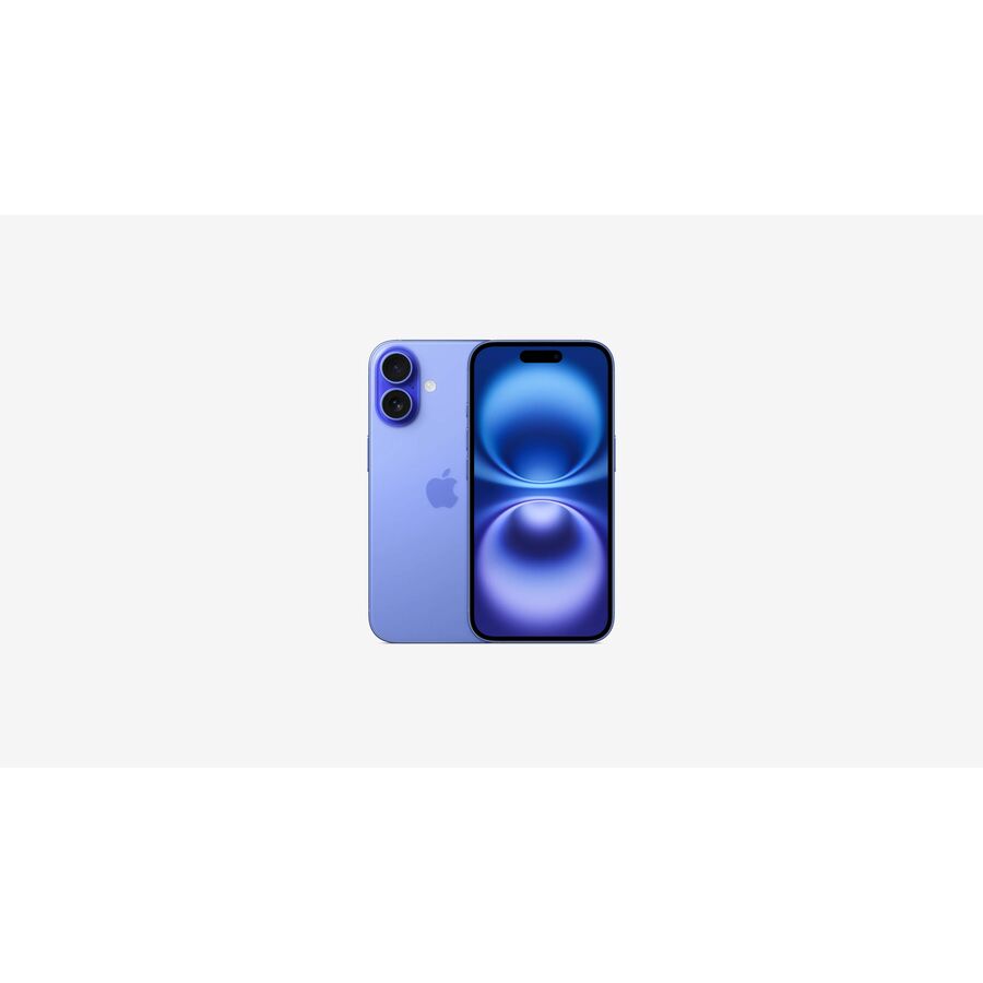 Apple iPhone 16 128 GB Smartphone - 6.1" OLED 2556 x 1179 - A18Hexa-core (6 Core) - 8 GB RAM - iOS 18 - 5G - Ultramarine