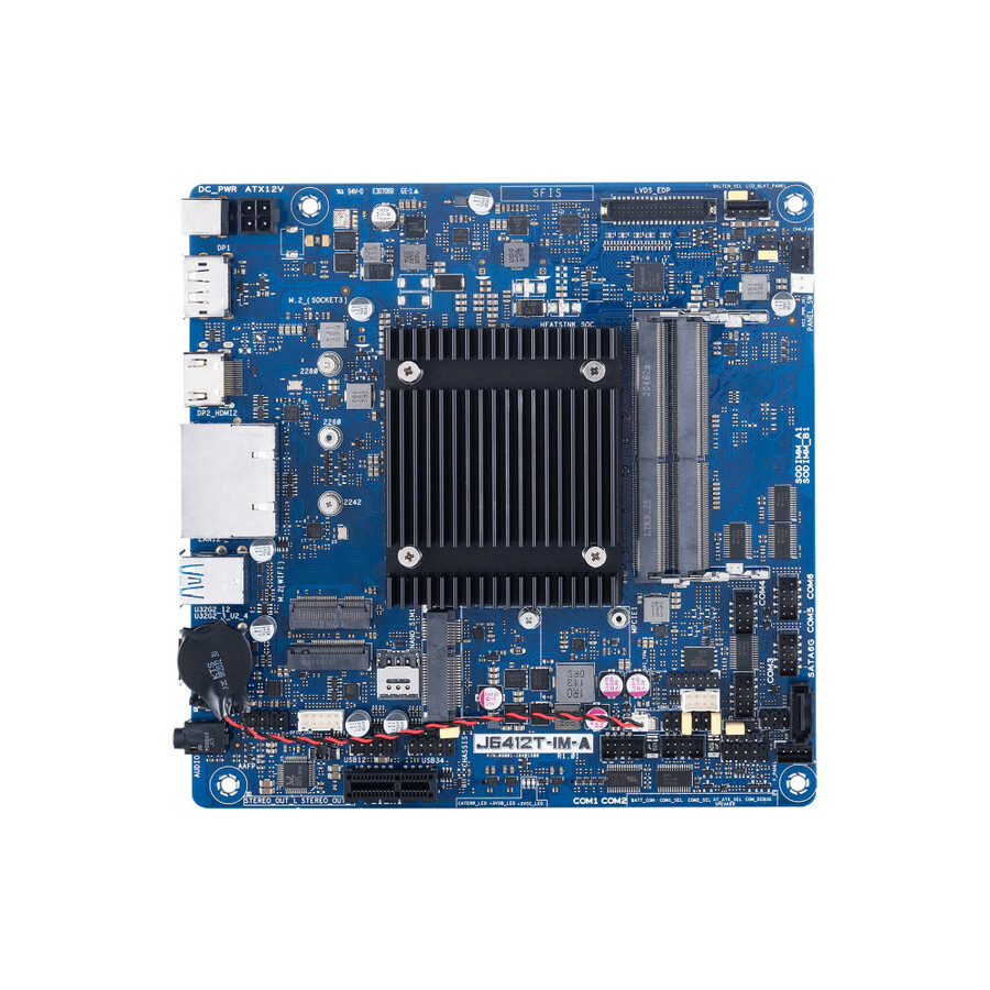 Asus J6412T-IM-A Industrial Motherboard - Intel Chipset - Mini ITX