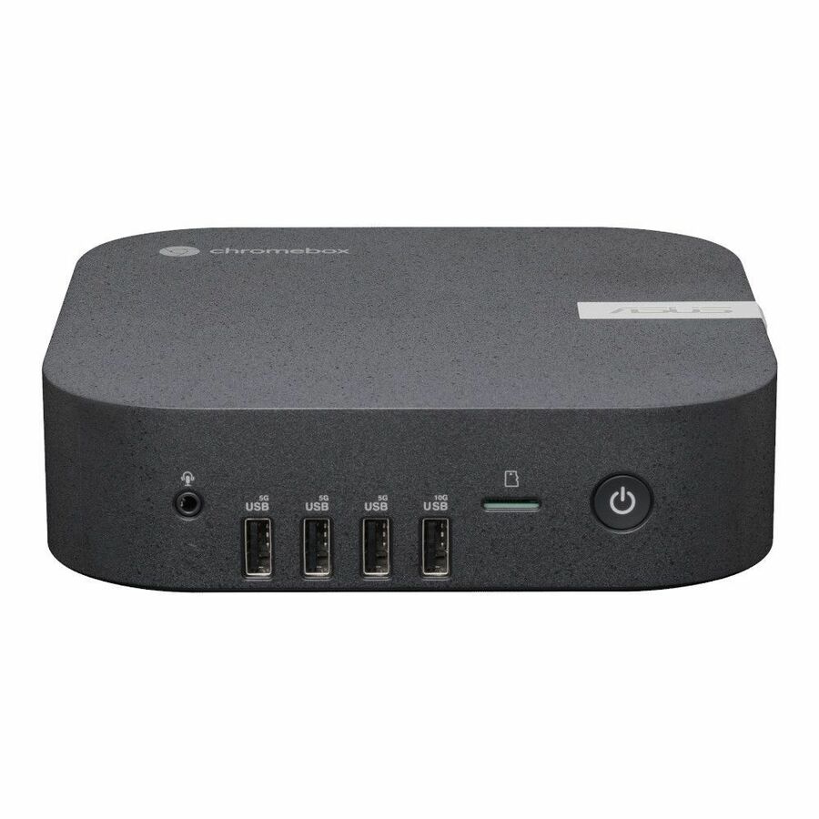 Asus Chromebox 5a CHROMEBOX5A-SC041UN Chromebox - Intel Celeron 7305 - 4 GB - 128 GB SSD - Mini PC - Eco Black