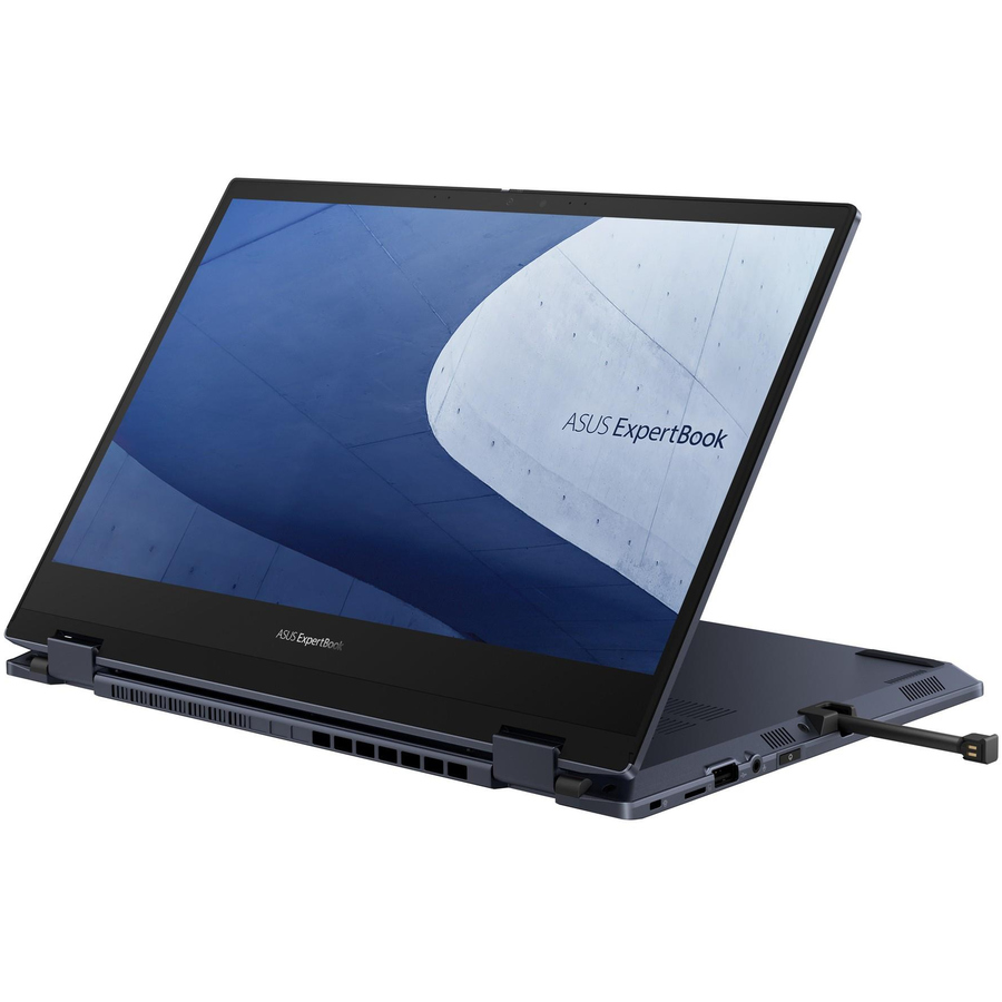 Asus ExpertBook B5 Flip B5402F B5402FBA-Q53P-CB 14" Touchscreen Convertible 2 in 1 Notebook - Full HD - Intel Core i5 12th Gen i5-1240P - 8 GB - 256 GB SSD - Star Black