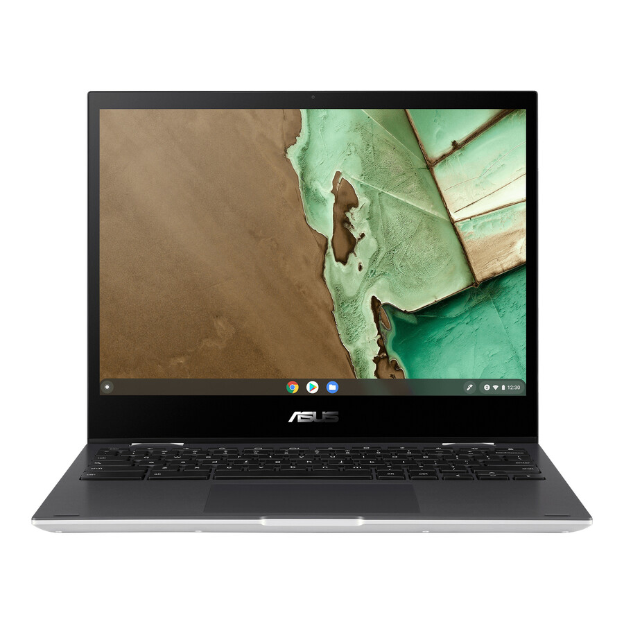 Asus Chromebook Flip CM3 CM3200FVA-DS42T 12" Touchscreen Convertible 2 in 1 Chromebook - ARM Cortex A73 + Cortex A53 - 4 GB - 32 GB Flash Memory - Elegant Silver