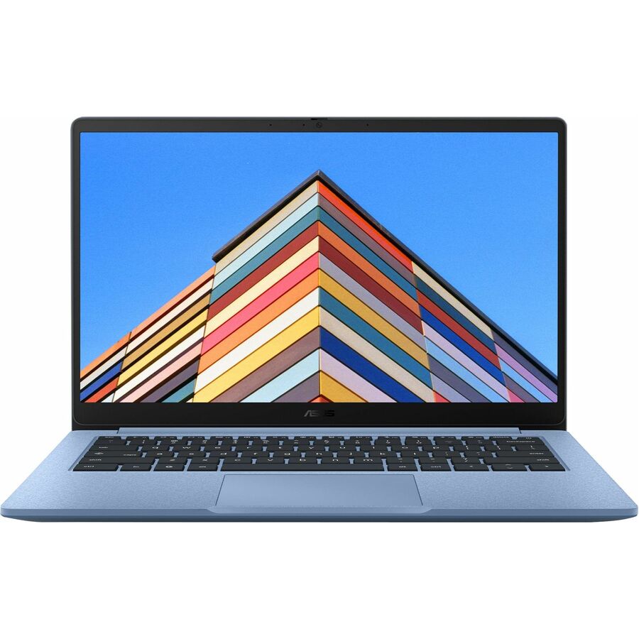 Asus Chromebook CX14 CX1405 CX1405CKA-DS01T-CB 14" Chromebook - Full HD - Intel Celeron N4500 - 8 GB - 128 GB Flash Memory - English, French Keyboard - Fabric Blue