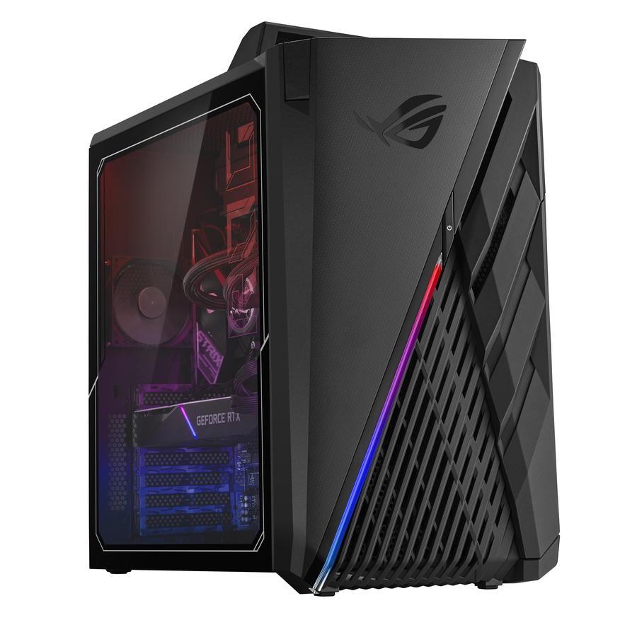 Asus ROG Strix GT35 G35CG-DBI770 Gaming Desktop Computer - Intel Core i7 11th Gen i7-11700KF - 16 GB - 1 TB PCI Express NVMe 3.0 SSD - Tower - Star Black