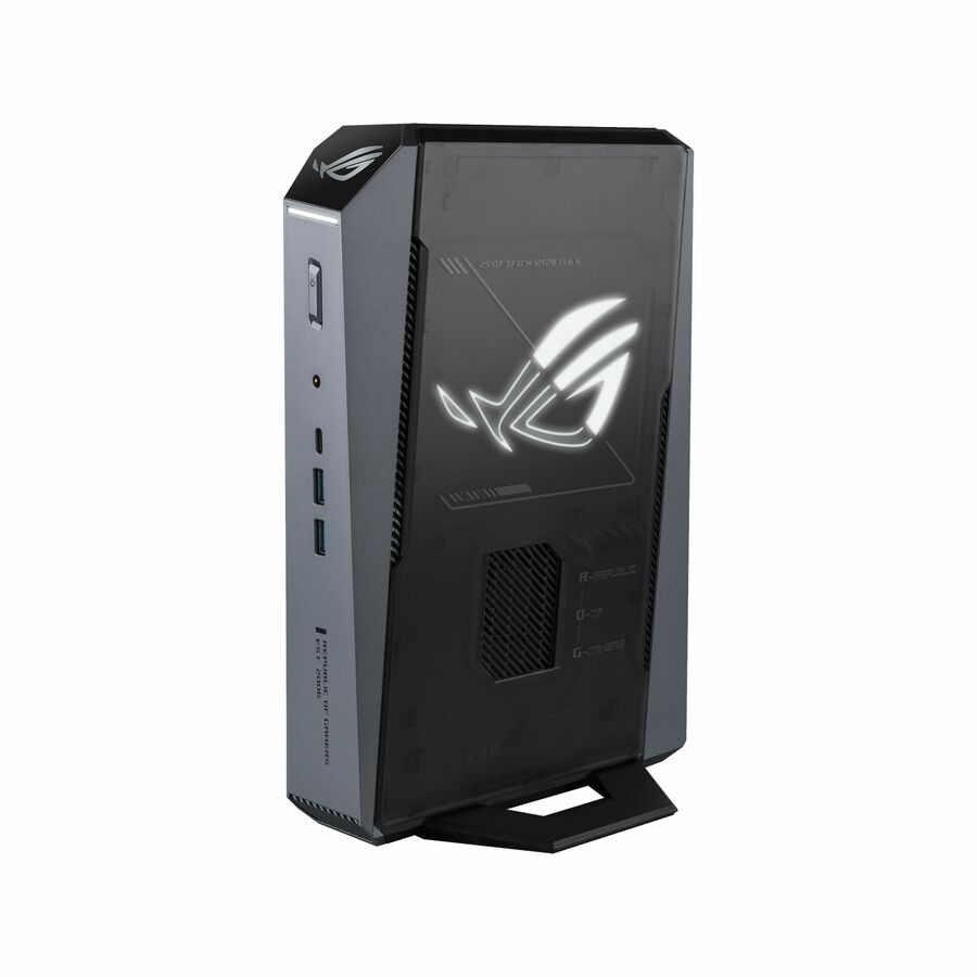 Asus ROG GR70 GR70-N90015AN Gaming Desktop Computer - AMD Ryzen 9 Ryzen 9000 Series 9955HX3D - 32 GB - 2 TB PCI Express NVMe 4.0 SSD - Mini PC - Star Gray