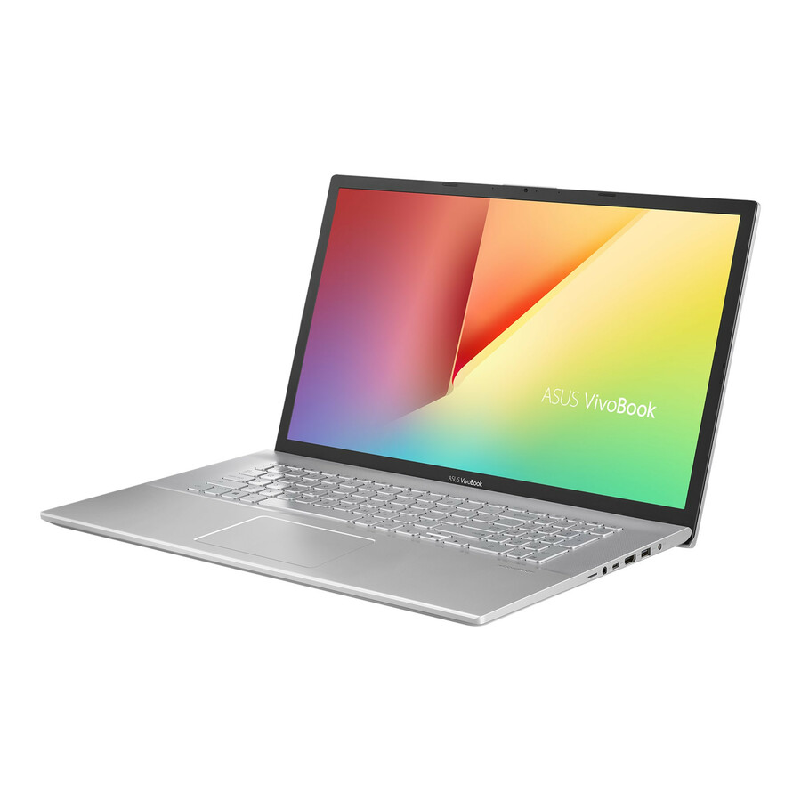 Asus VivoBook 17 M712 M712UA-QS59-CB 17.3" Notebook - HD+ - AMD Ryzen 5 5500U - 8 GB - 1 TB HDD - 128 GB SSD - Transparent Silver