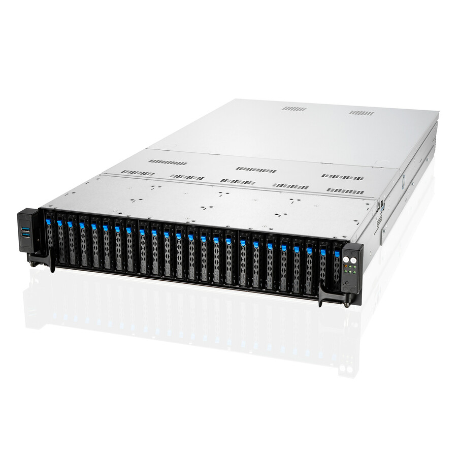 Asus RS720A-E11-RS24U Barebone System - 2U Rack-mountable - Socket LGA-4094 - 2 x Processor Support - AMD -TAA Compliant
