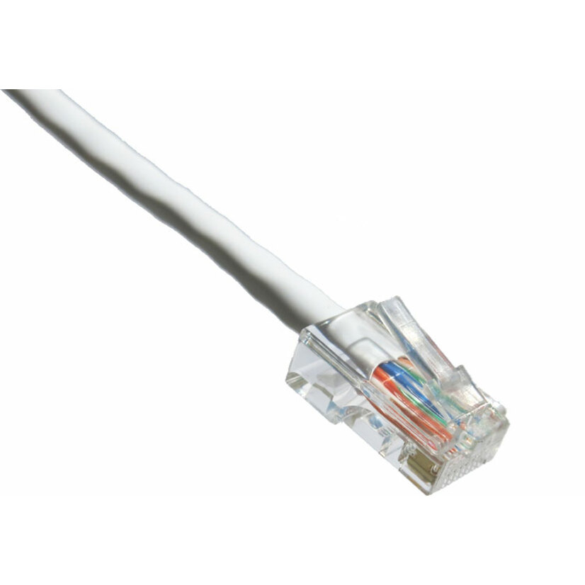 Axiom 7FT CAT6 550mhz Patch Cable Non-Booted (White) - TAA Compliant