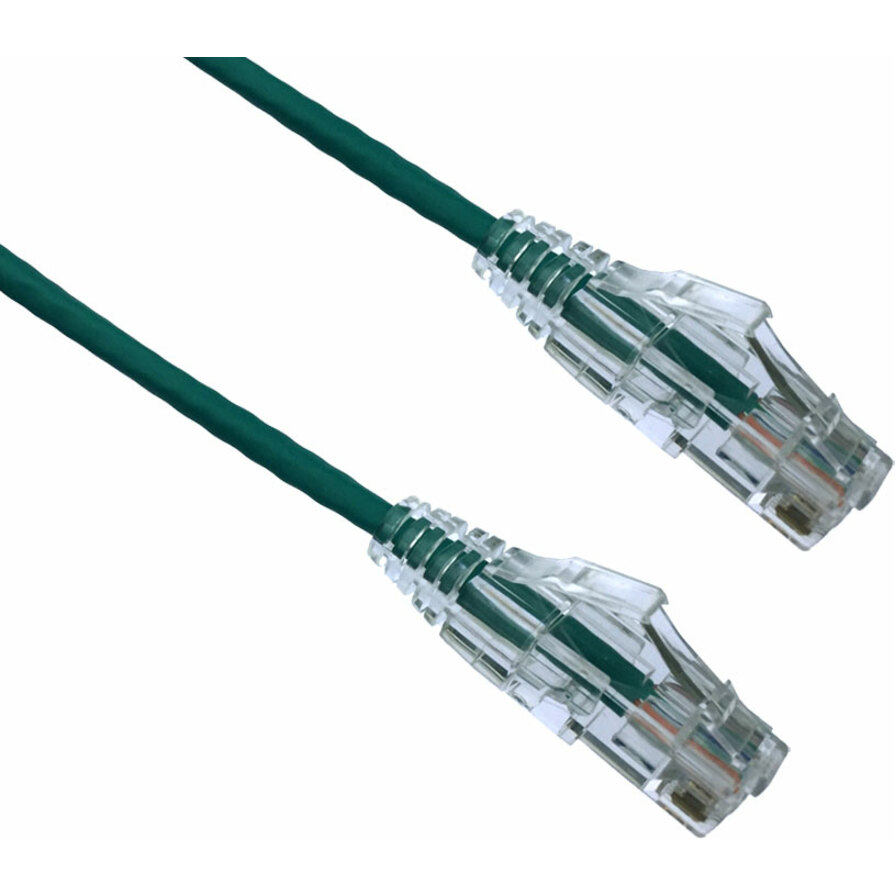 Axiom 90FT CAT6A BENDnFLEX Ultra-Thin Snagless Patch Cable 650mhz (Green)