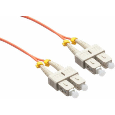 Axiom SC/SC Multimode Duplex OM2 50/125 Fiber Optic Cable 4m