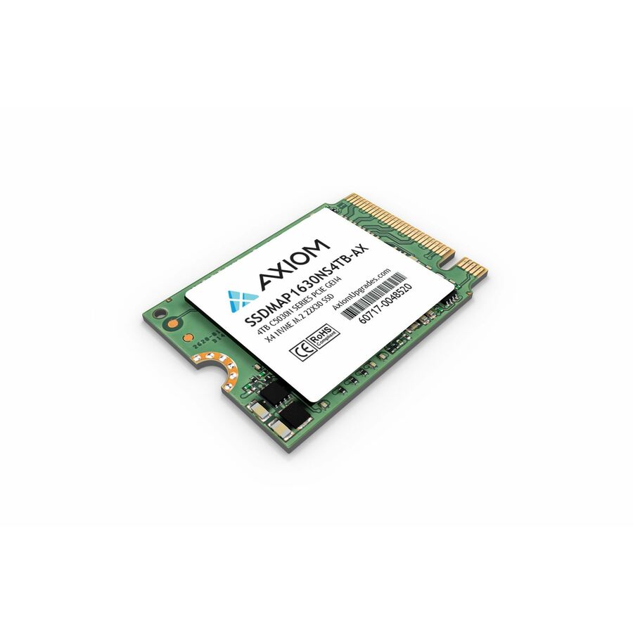 Axiom C5030n 4 TB Solid State Drive - M.2 2230 Internal - PCI Express NVMe (PCI Express NVMe 4.0 x4) - TAA Compliant