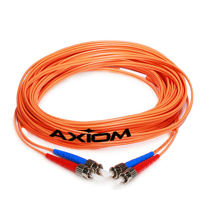 Axiom ST/MTRJ Multimode Duplex OM1 62.5/125 Fiber Optic Cable 7m