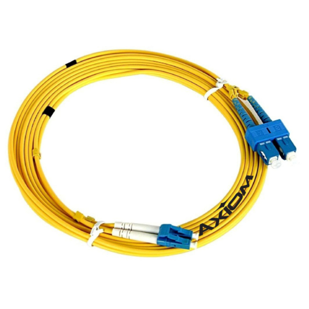 Axiom ST/ST Singlemode Duplex OS2 9/125 Fiber Optic Cable 7m