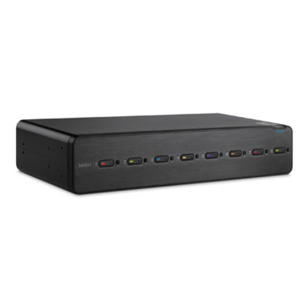 Belkin Advanced Secure 8-Port Dual-Head DVI-I KVM