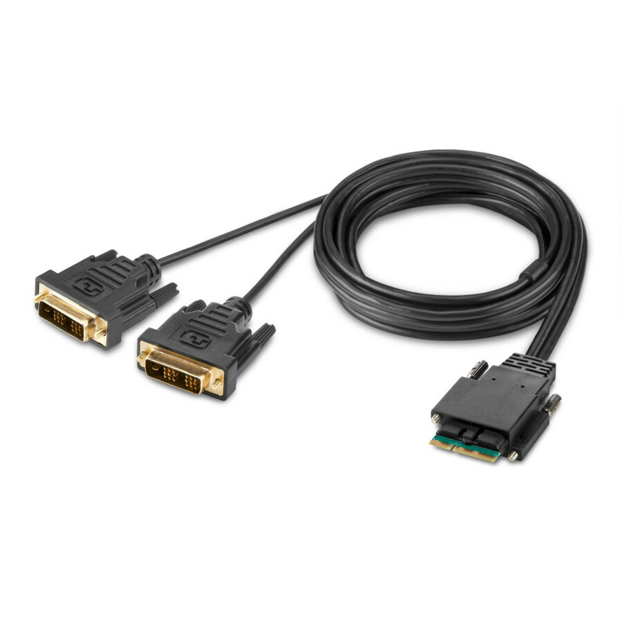 Belkin Modular DVI Dual Head Console Cable 6ft / 1.8m