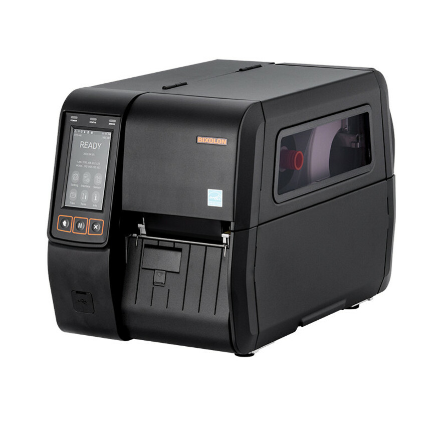 Bixolon XT5-40N Desktop Thermal Transfer Printer - Monochrome - Label Print - Gigabit Ethernet - USB - USB Host - Serial - US - Black