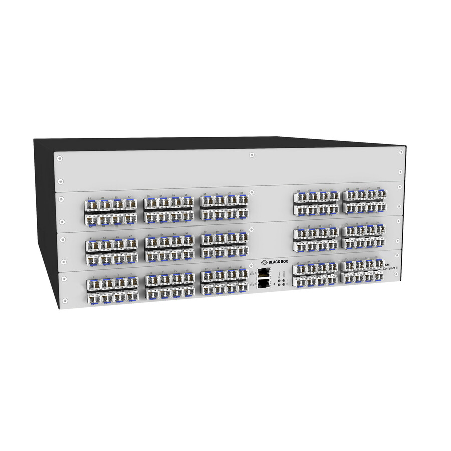 Black Box DKM Compact II KVM Matrix Switch - Fiber