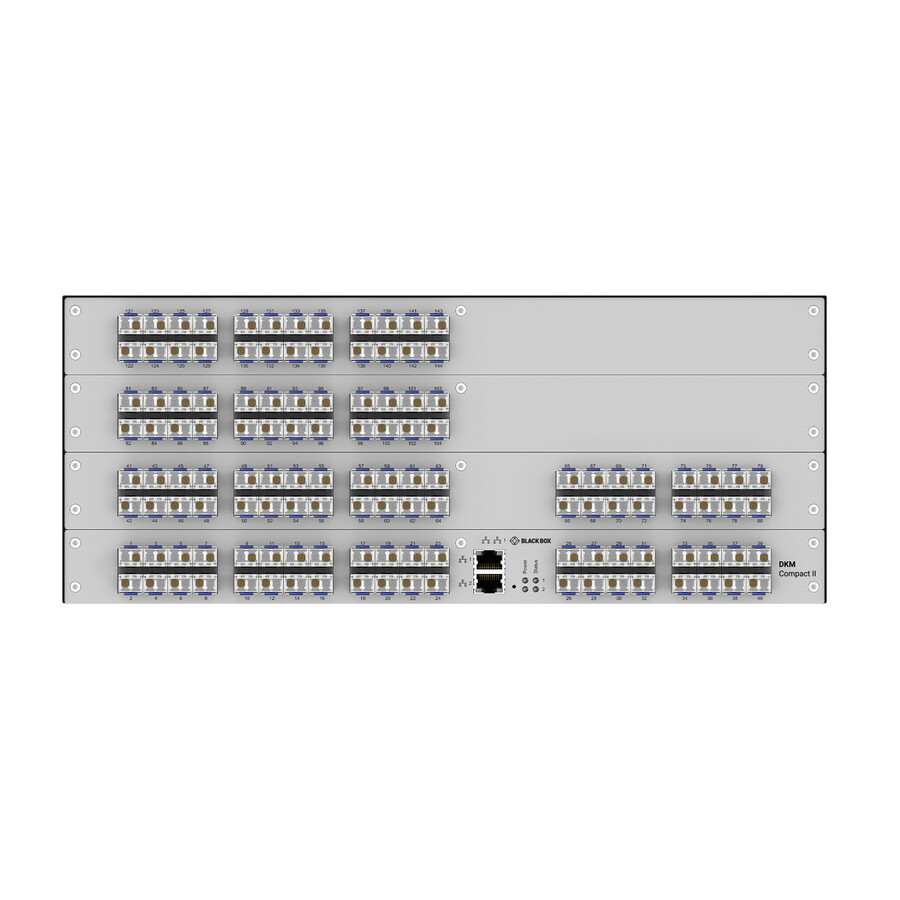 Black Box DKM Compact II KVM Matrix Switch - Fiber
