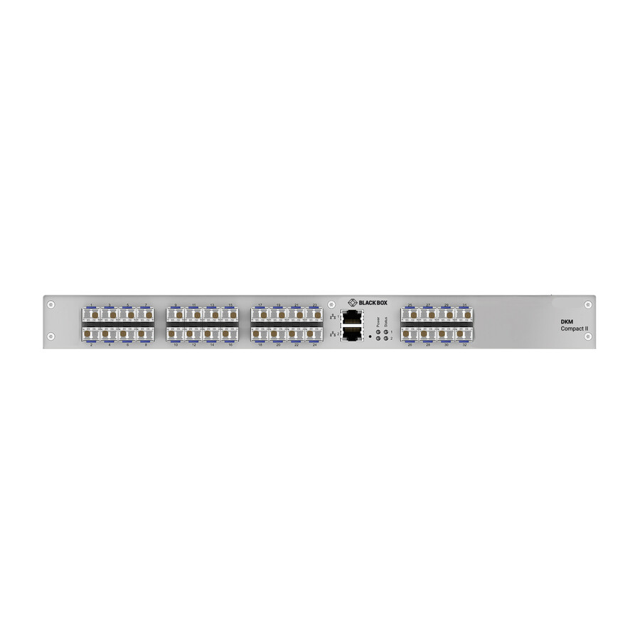 Black Box DKM Compact II KVM Matrix Switch - Fiber