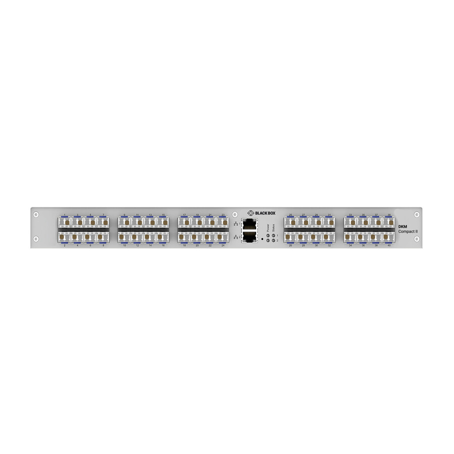 Black Box DKM Compact II KVM Matrix Switch - Fiber