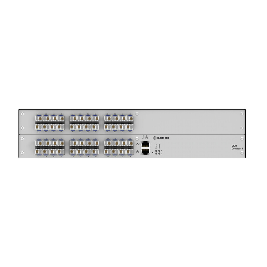 Black Box DKM Compact II KVM Matrix Switch - Fiber