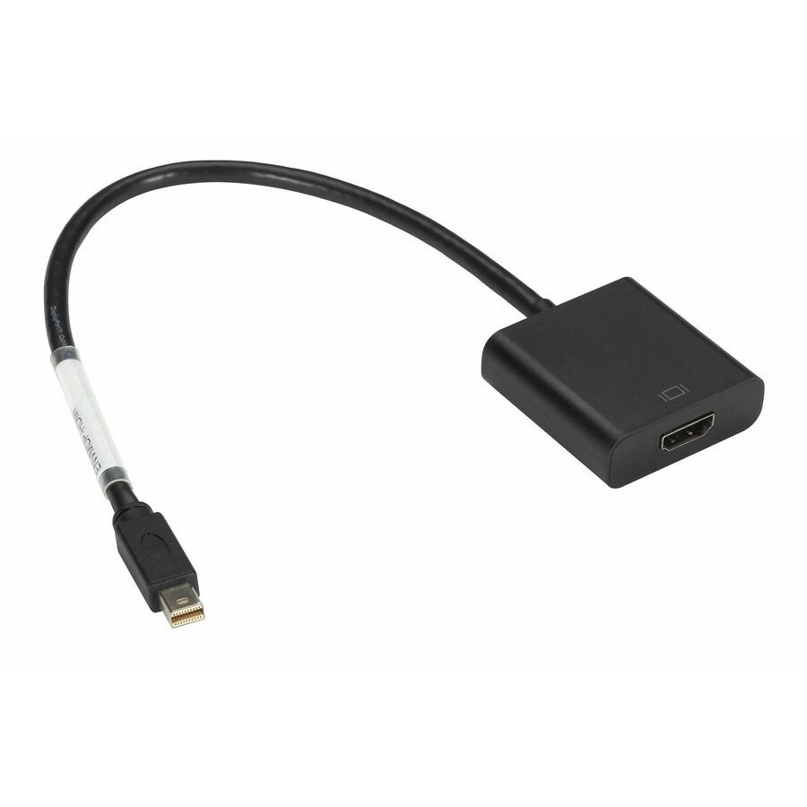 Black Box Mini DisplayPort to HDMI Adapter Dongle - Male/Female, 8-in. (20.3 cm)