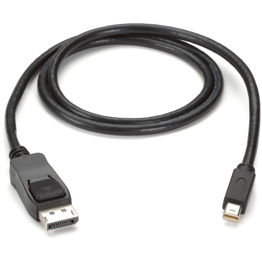 Black Box Mini DisplayPort to DisplayPort Cable, MM, 10-ft. (3.0-m)