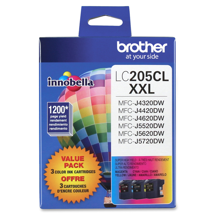 Brother Genuine Innobella LC2053PKS Super High Yield Ink Cartridges