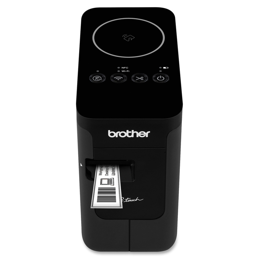 P-touch PT-P750w Desktop Thermal Transfer Printer - Color - Label Print - USB - IEEE 802.11b/g/n Wireless LAN - With Cutter