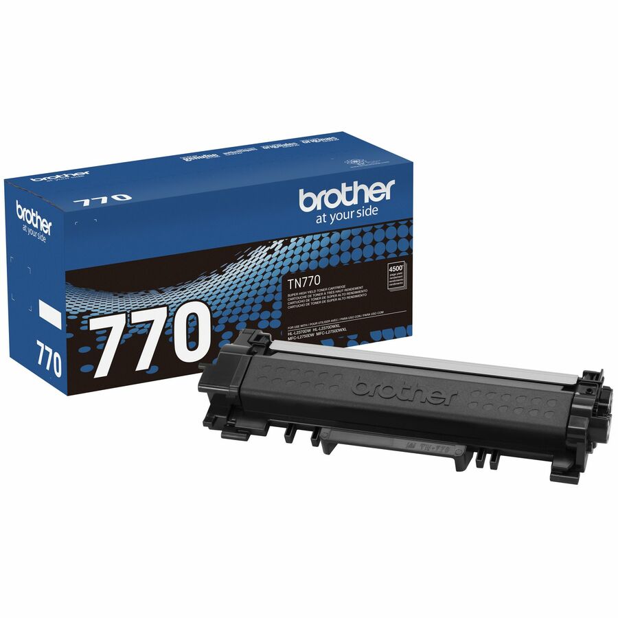 Brother TN-770 Original Laser Toner Cartridge - Black - 1 Each