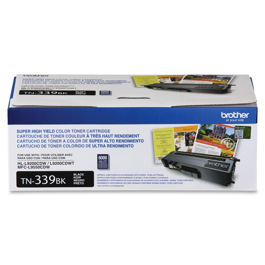Brother Genuine TN339BK Super High Yield Black Toner Cartridge