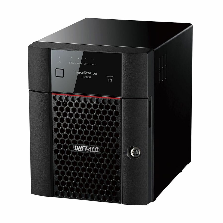 BUFFALO TeraStation 3430DN 4-Bay Secure SMB Desktop NAS 32TB (4x8TB) with Hard Drives Included
