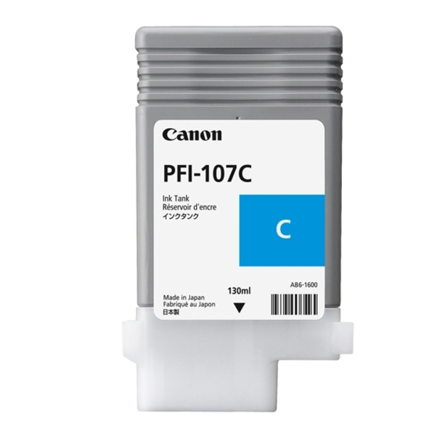 Canon PFI-107C Original Inkjet Ink Cartridge - Cyan Pack