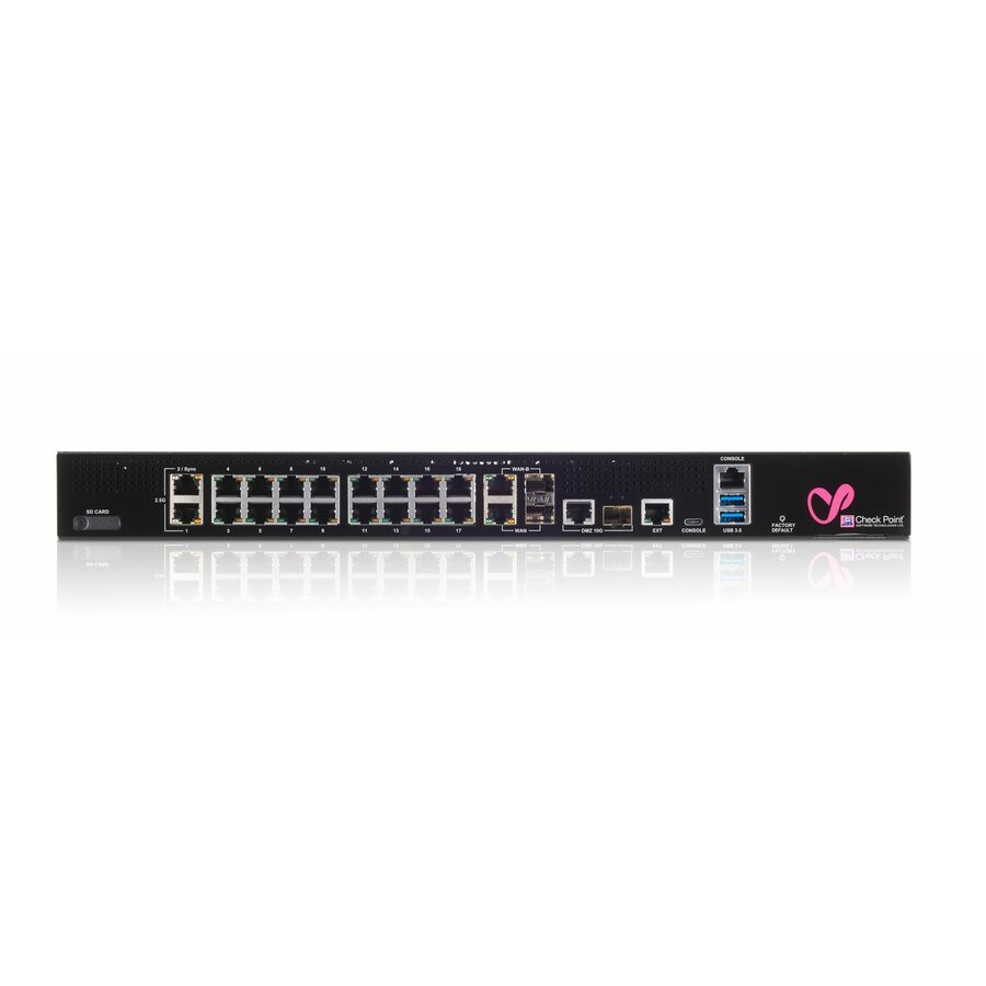 Check Point Quantum Spark 1600 Network Security/Firewall Appliance