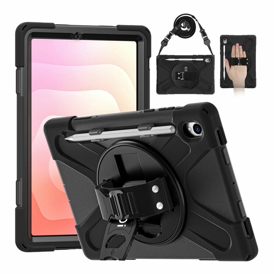 CODi Rugged Case for Samsung Galaxy Tab S11 - 360° Protection with Kickstand, Hand Strap & Shoulder Strap