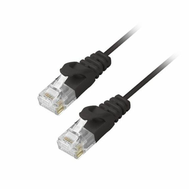 Comprehensive MicroFlex? Pro AV/IT Integrator Series? CAT6 Snagless Patch Cable Black 1ft