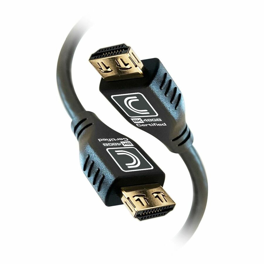 Comprehensive MicroFlex? Pro AV/IT Integrator Series? Active Ultra High Speed 8K 48G HDMI Cable with ProGrip? Jet Black 20ft