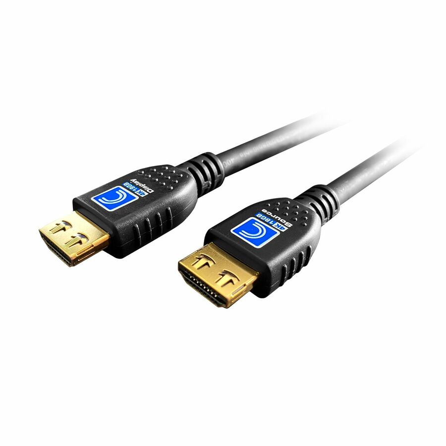 Comprehensive NanoFlex? Pro AV/IT Integrator Series? Active 4K 18G High Speed HDMI Cable Jet Black 20ft