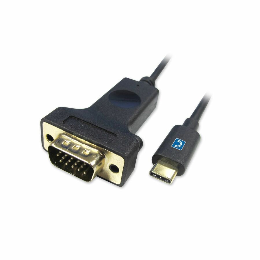 Comprehensive USB-C Male to VGA Converter Dongle Adapter