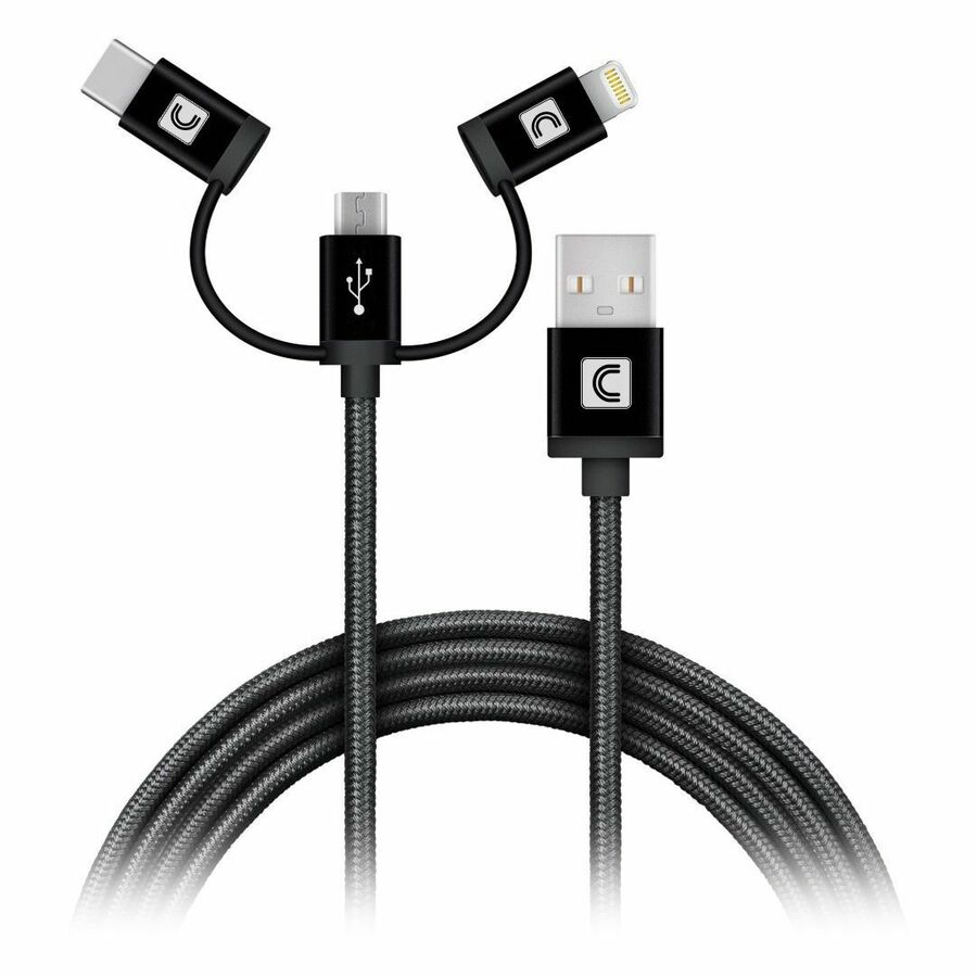 Comprehensive Lightning/Micro-USB/USB/USB-C Data Transfer Cable