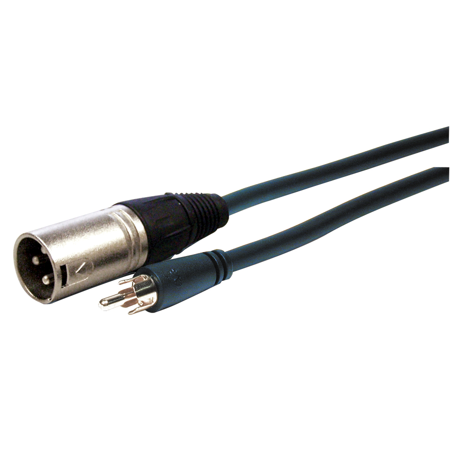 Comprehensive Standard Series XLR Plug to RCA Plug Audio Cable 3ft