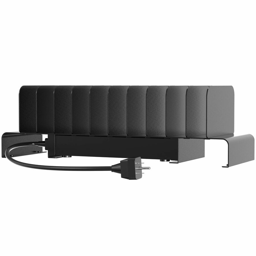 CTA Digital 10 Slot Gang Charger w/ 12 Ports for Additional Devices