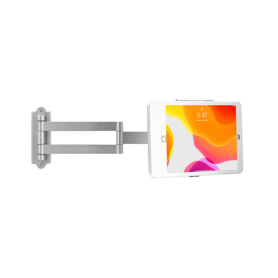 CTA Digital Articulating Wall Mounting Security Enclosure for iPad 7th/ 8th/ 9th Gen, iPad Air 3, iPad Pro 10.5 & More