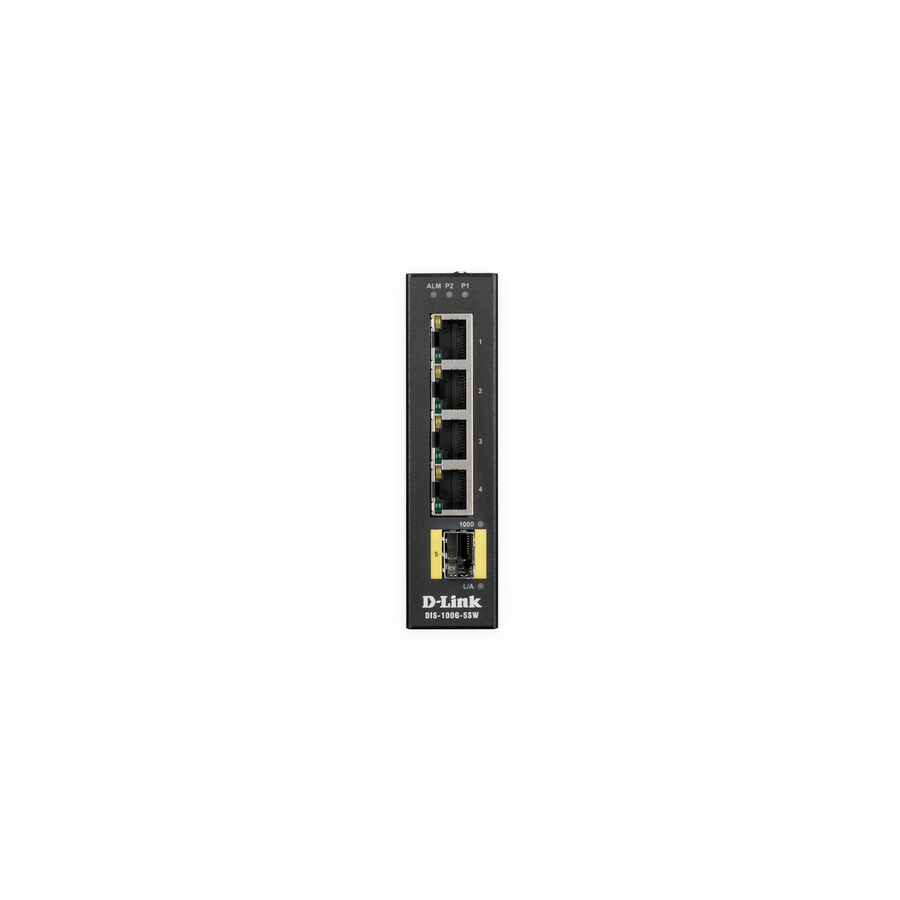 D-Link Industrial Gigabit Unmanaged Switch with SFP Slot